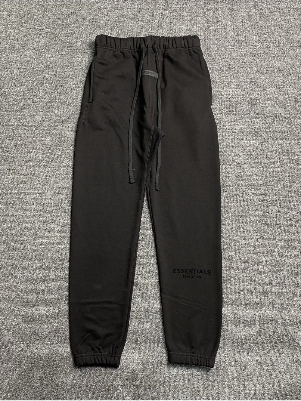 Fear of God Black ESSENTIALS Men's Jogger Sweatpants